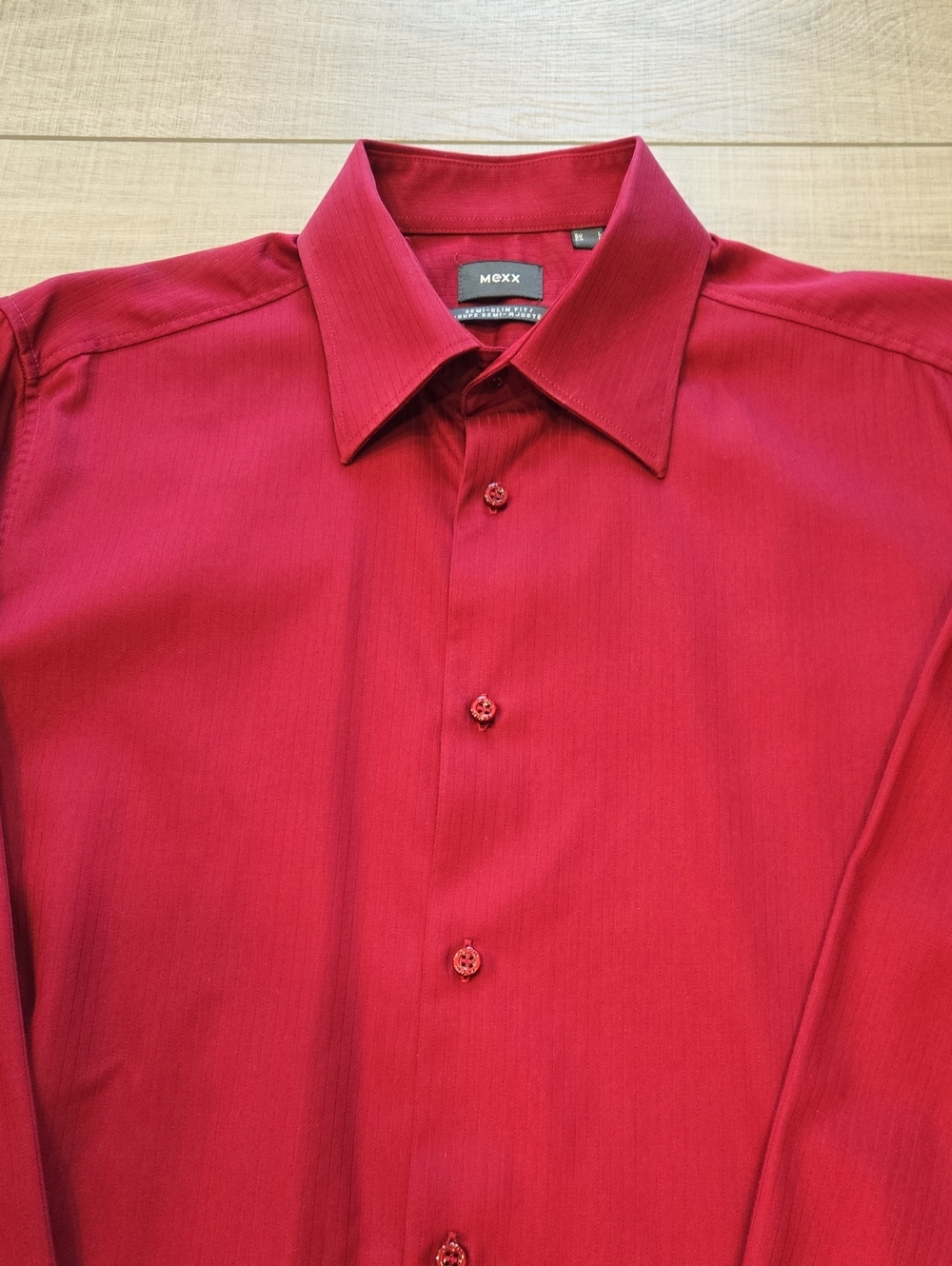 Mexx Men's Red Dress Shirt